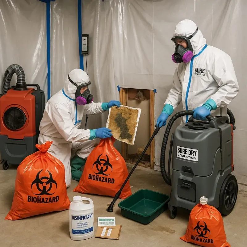 Contaminated Water Handling Protocols process in Cabin John, MD