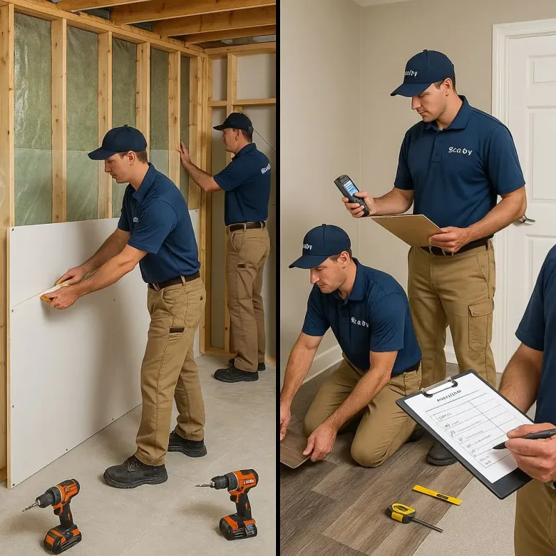 Repairs and Reconstruction process in Cabin John, MD