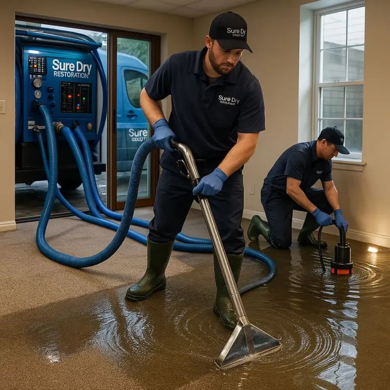Water Extraction and Removal process in Cabin John, MD